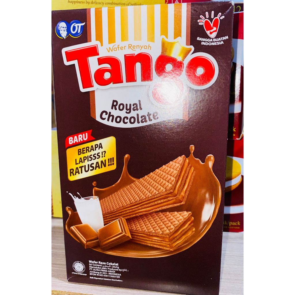

TANGO WAFER COKLAT BOX @ISI 20 X 5 GRAM