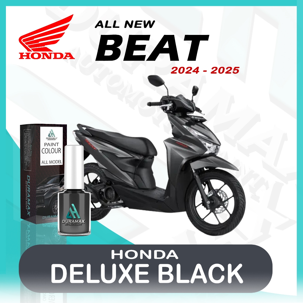 CAT OLES PENGHILANG BARET MOTOR DELUXE BLACK HONDA ALL NEW BEAT 2024 - 2025