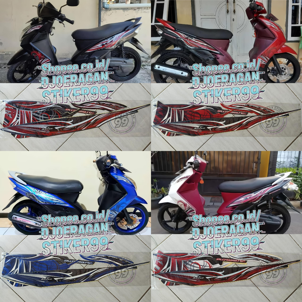 Striping Stiker Lis Yamaha Mio Soul 2009 Soul Karbu 2009 Lis Body Motor