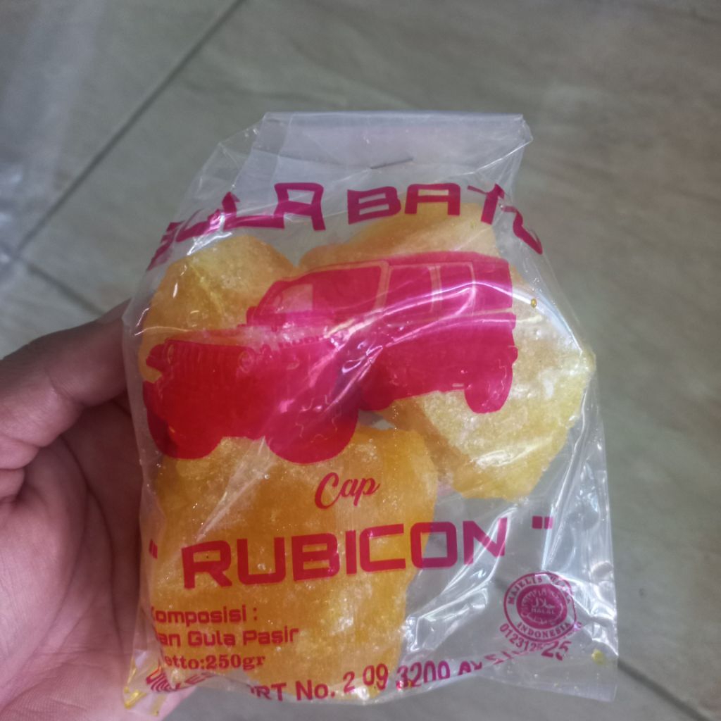 

Gula Batu CAP RUBICON Khas Cirebon 250gram