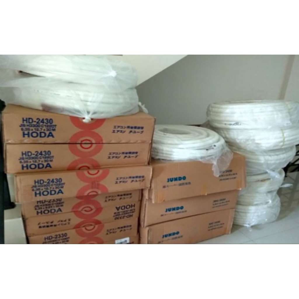 PIPA AC HODA 1/4 5/8 PIPA AC HODA 2 PK+3 PK THAILAND HARGA /MTR ORIGINAL