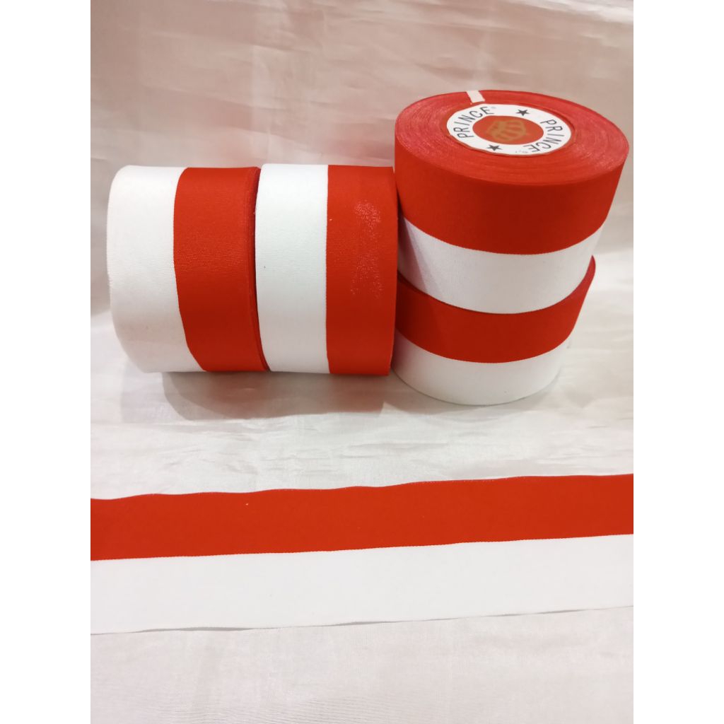 

Pita Merah Putih 5Cm/Pita Bendera/Pita Kain Merah Putih