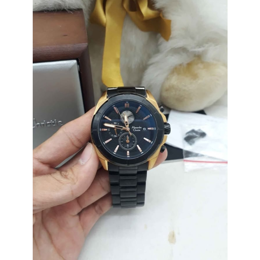 JAM TANGAN ALEXANDRR CHRISTIE 6596MC BEKAS