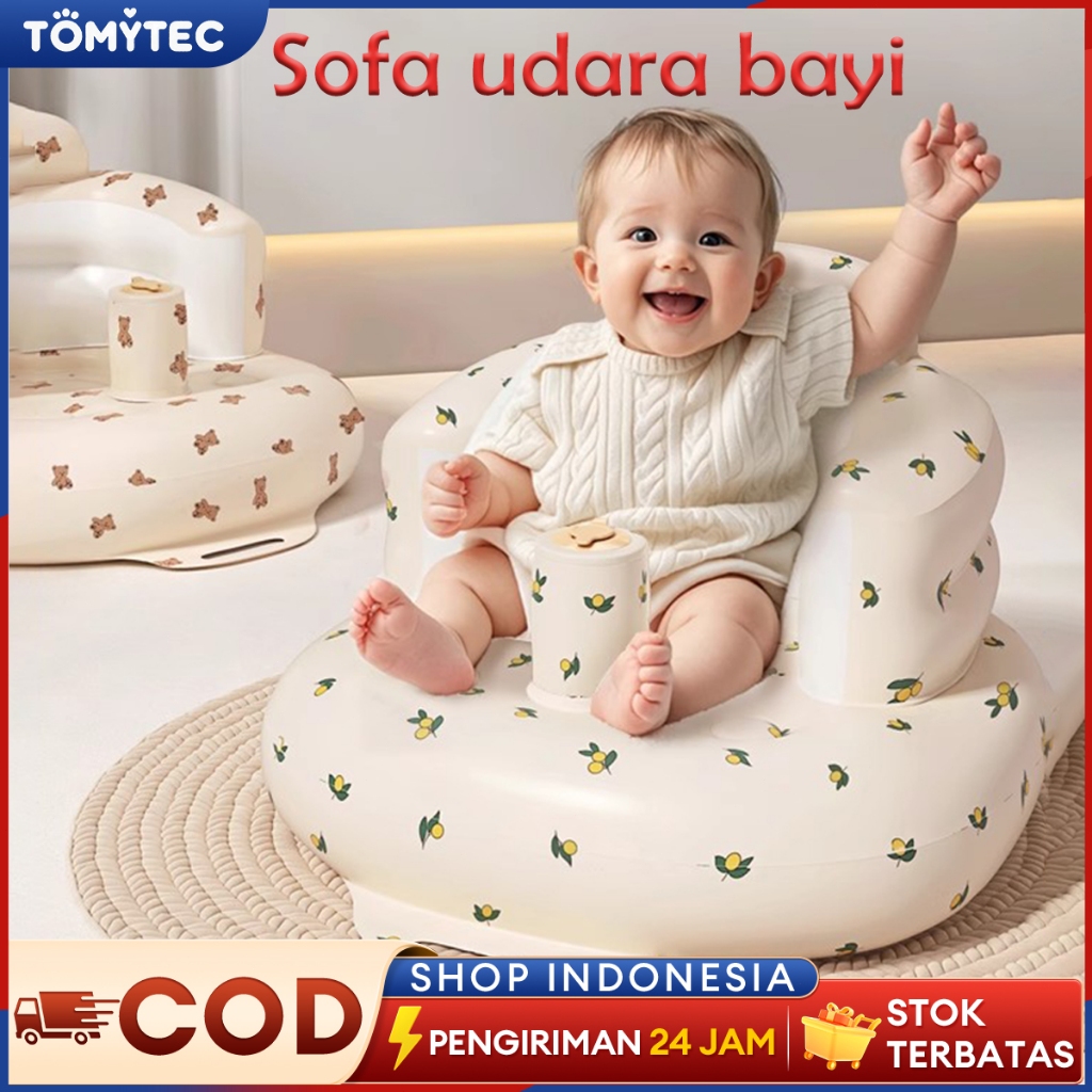 Mamolly_Mart Sofa Tiup Untuk Bayi Sofa Bayi Kursi Bayi Tiup Belajar Duduk Sofa Tiup Untuk Bayi Sofa