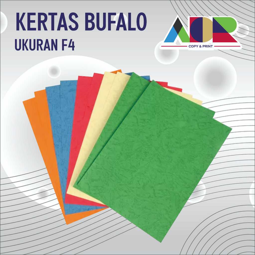 

KERTAS JILID COVER BUFALO WARNA