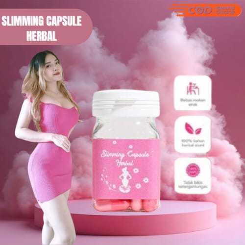 Slimming Capsule Herbal Pelangsing SCH Pink 30 kapsul