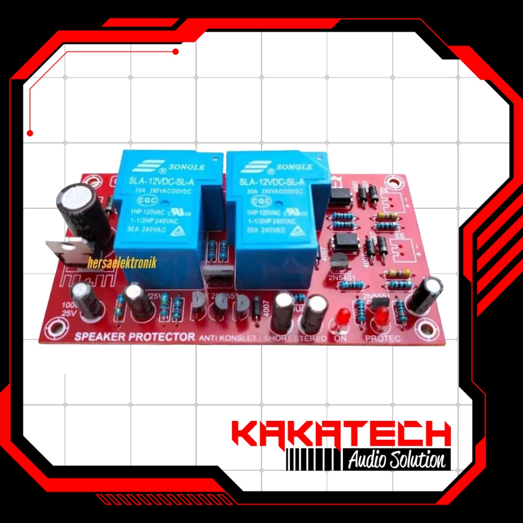 Speaker Protector Stereo Anti Konslet/Anti Short