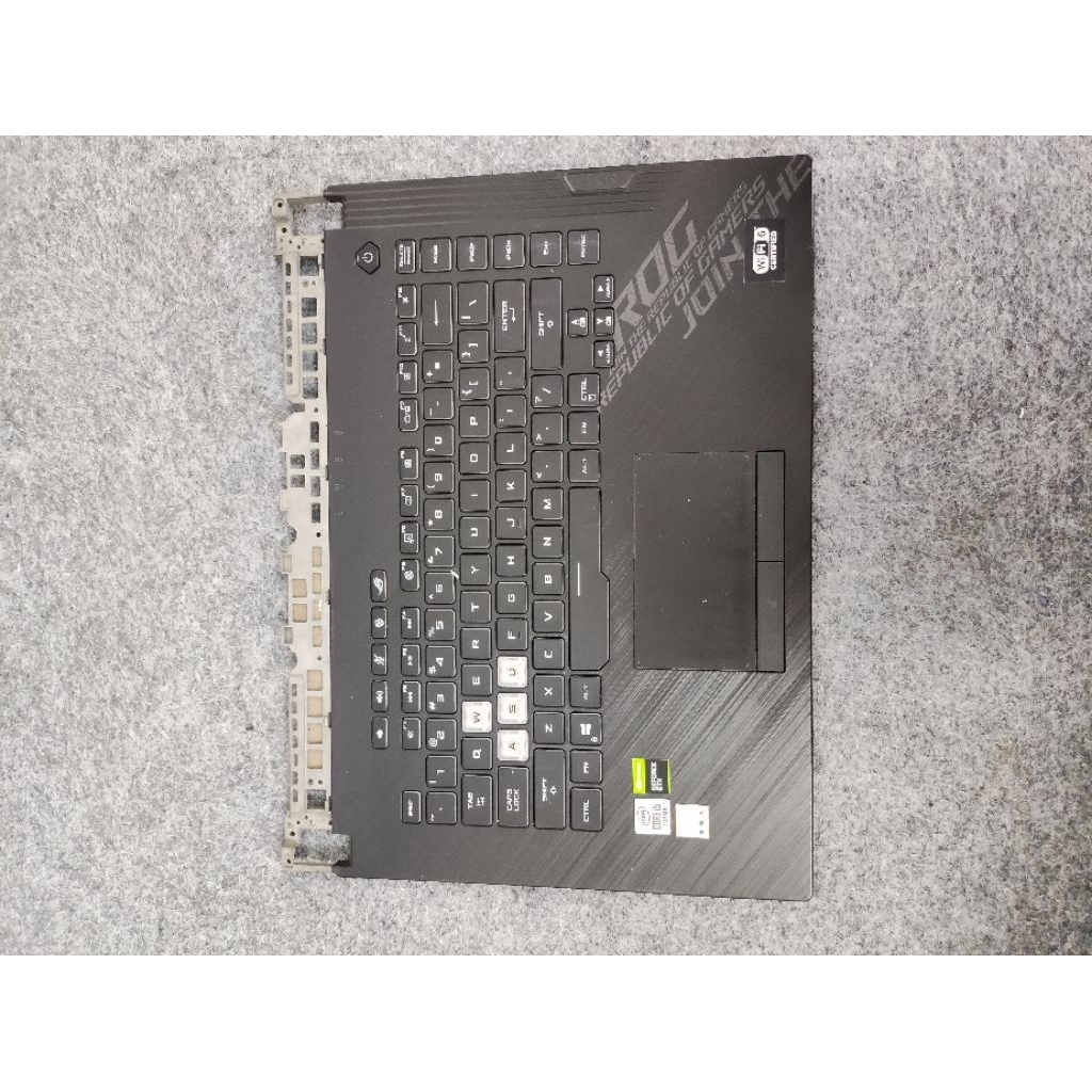 FRAME KEYBOARD ASUS ROG STIX G531 ORIGINAL COPOTAN