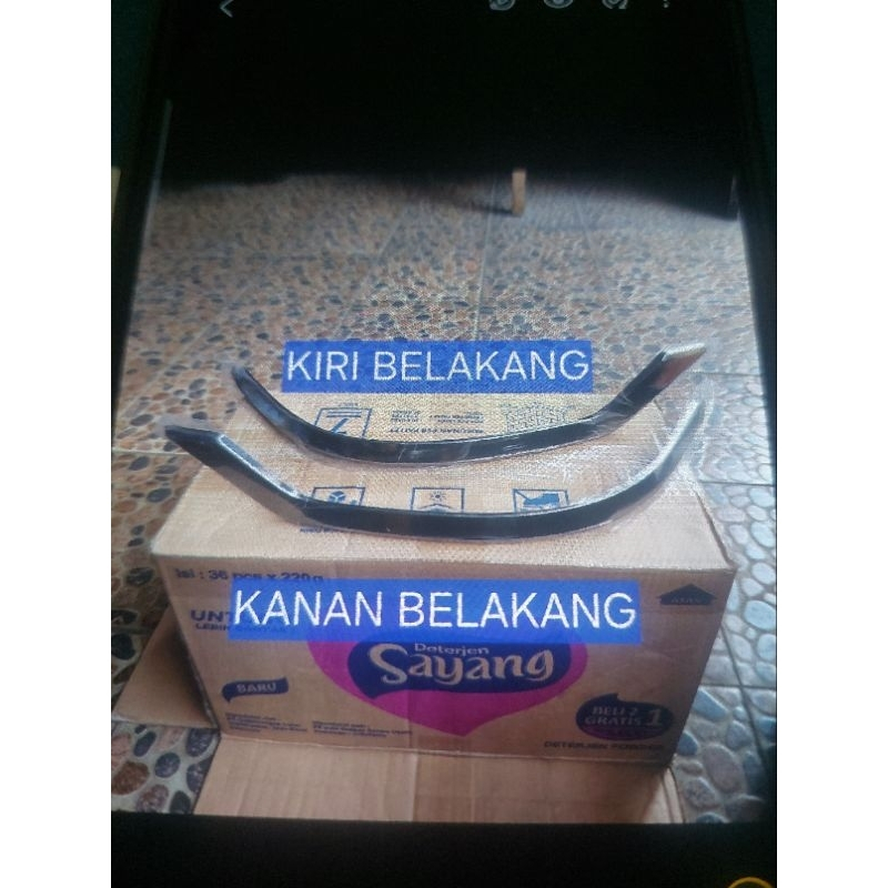 list bodykit innova reborn venturer facelift 2022 original toyota