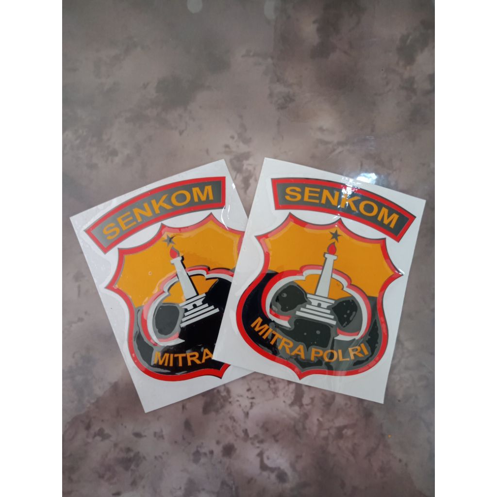 Sticker Senkom Mitra Polri