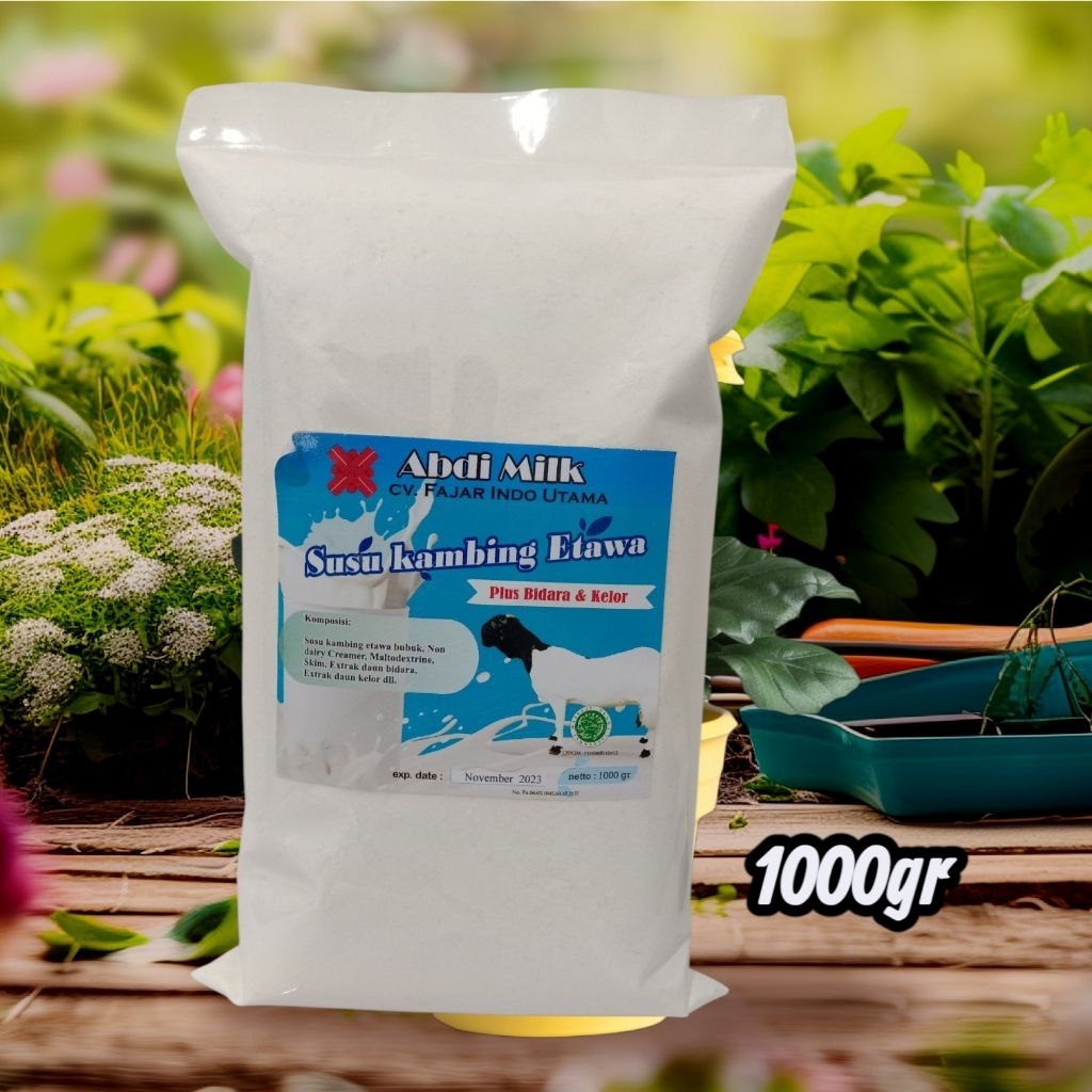 

susu kambing etawa Bubuk organik Daun Bidara & kelor