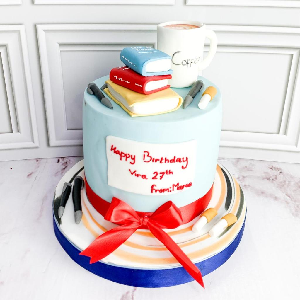 

Kue Ulang Tahun/Birthday cake/Kue Ultah Tema Coffe and Rokok/Kue Birthday Jakarta