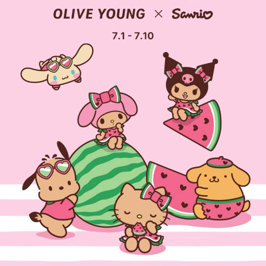 [READY] OYOUNG X SANRIO / OLIVE YOUNG KOREA