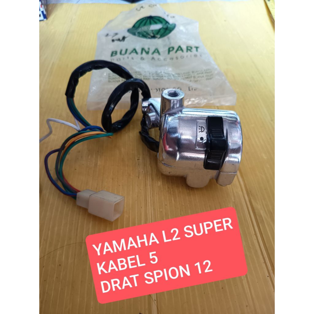 holder saklar kanan  Yamaha L2  L2 super l2super drat spion 12