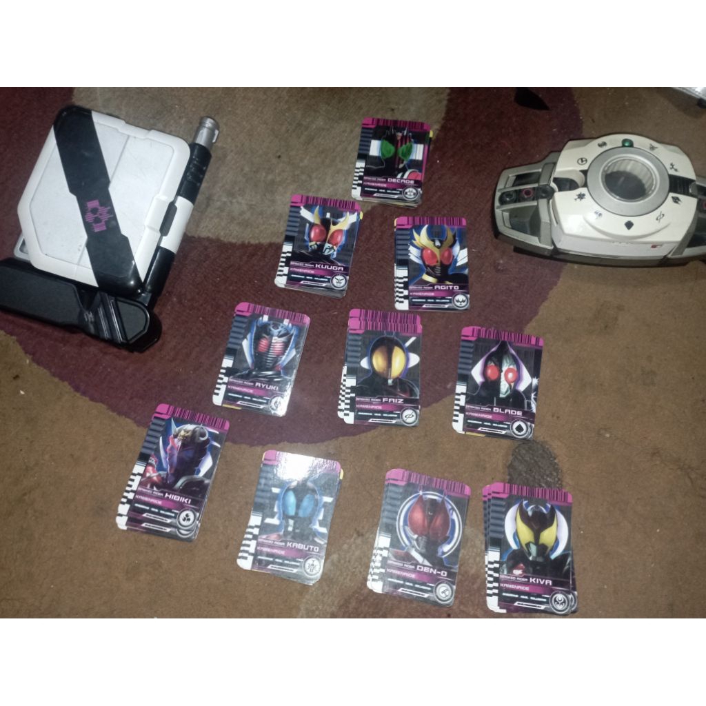 DX decade driver & ridebooker(bekas) + kartu 64