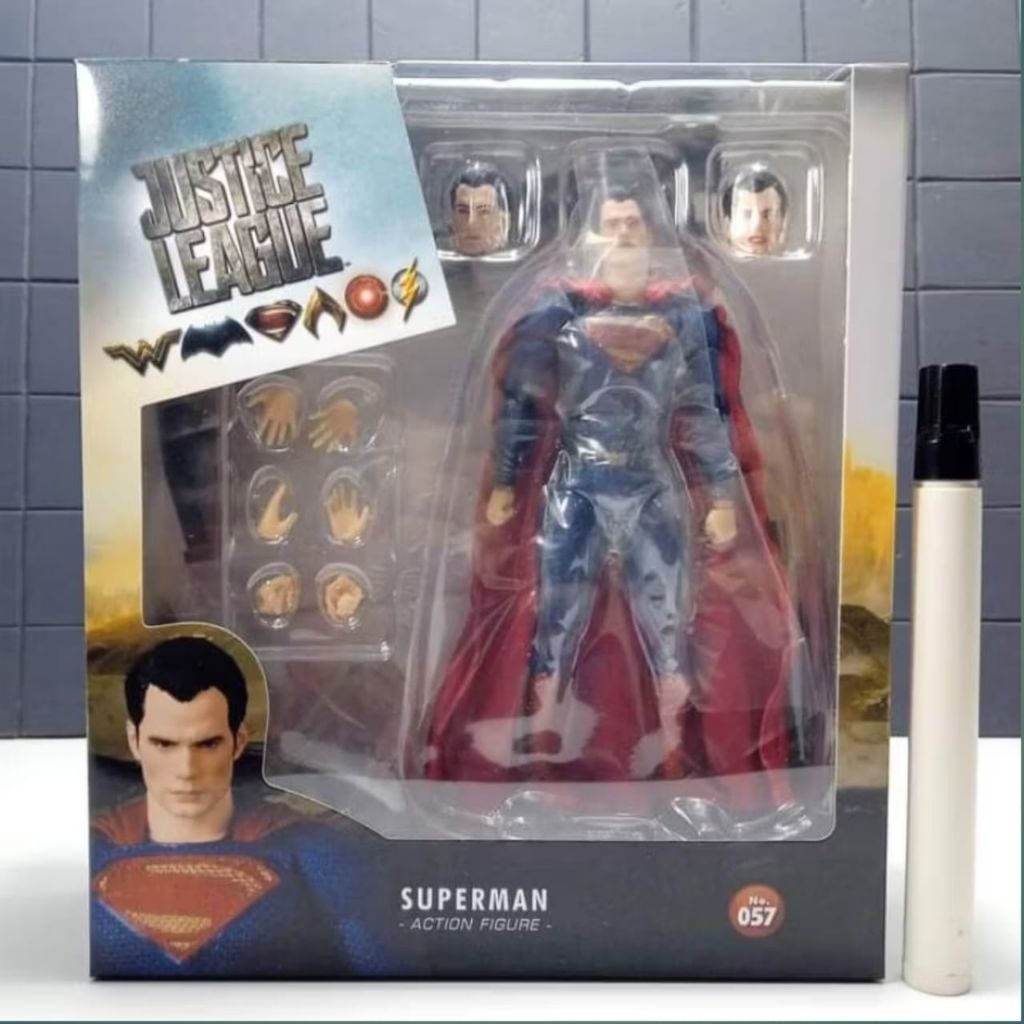 superman maf action figure