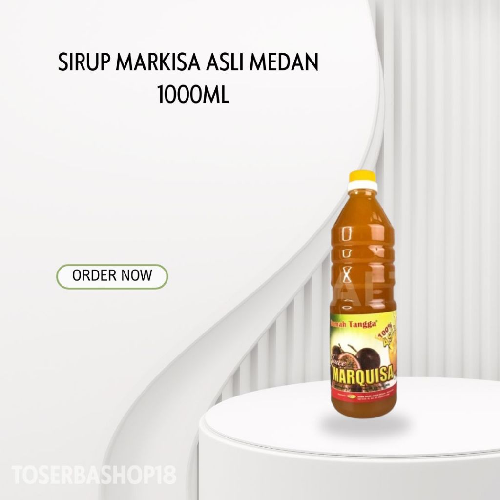 

Sirup Markisa Asli Medan - 1000ml