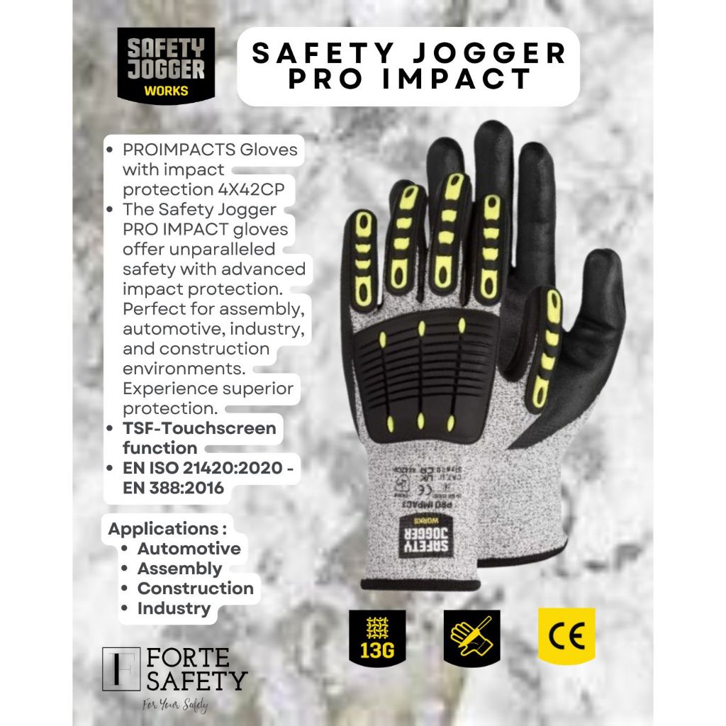 Safety Jogger ProImpact Gloves