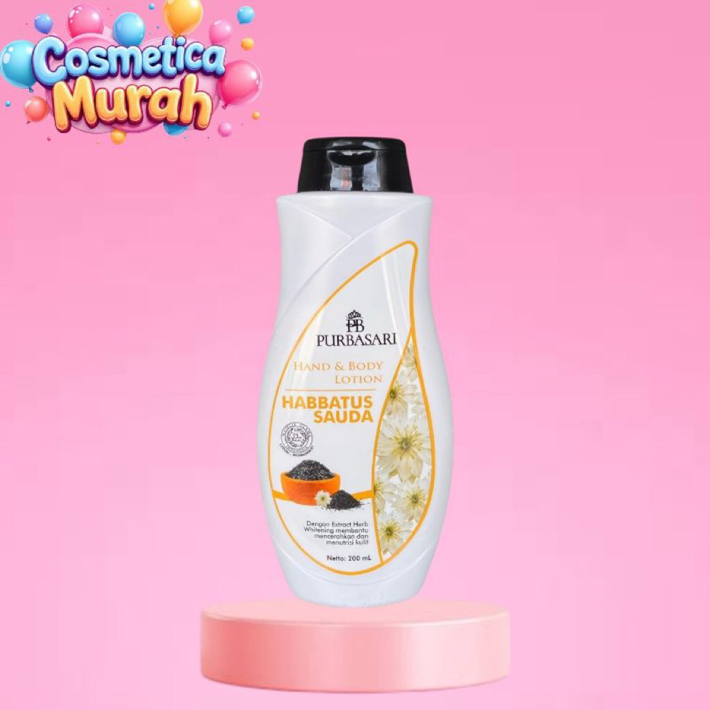 ci,x] PURBASARI hand & body lotion habbatusauda 200 ml - pencerah kulit