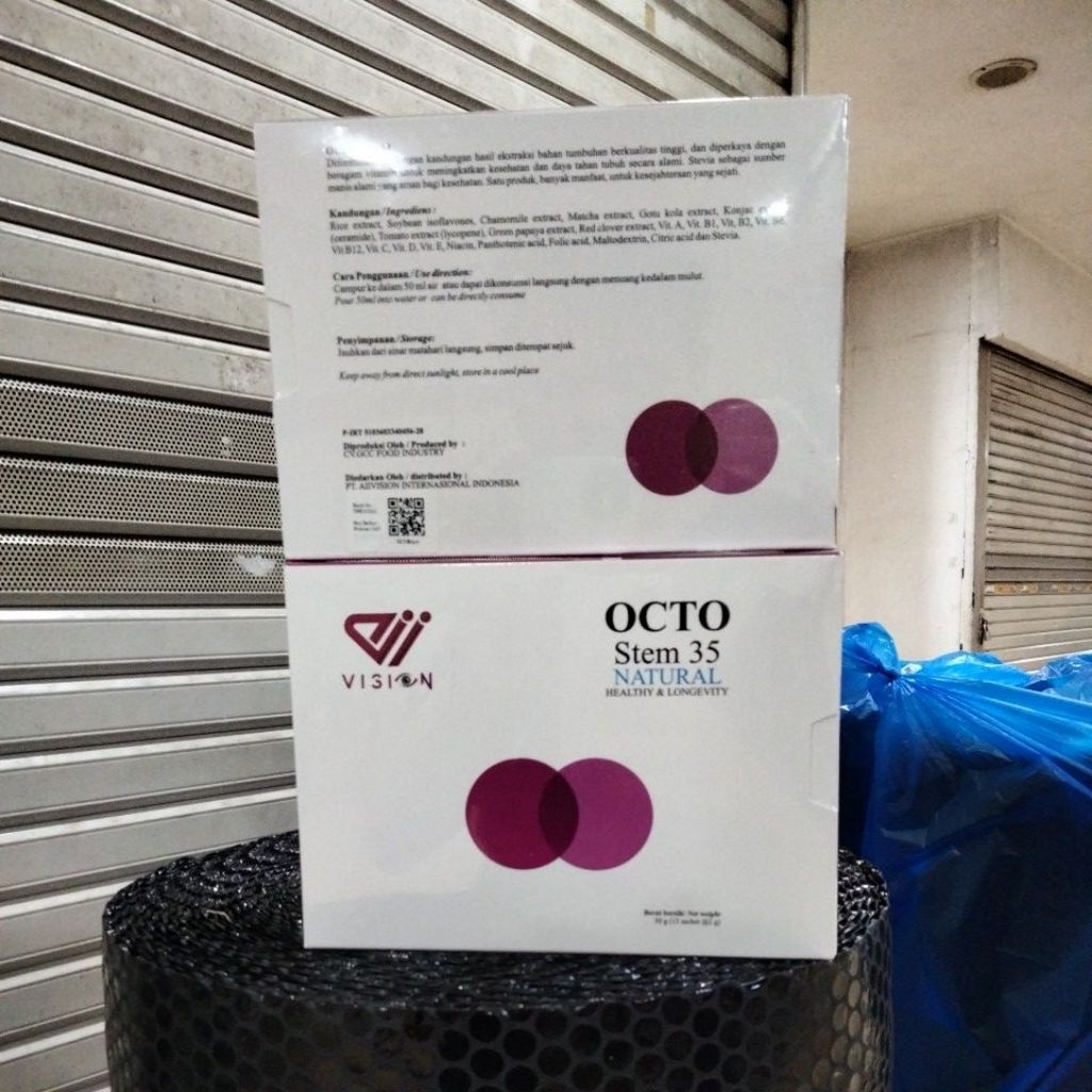 

Octo octo stem natural healthy longevity isi 15 sachet