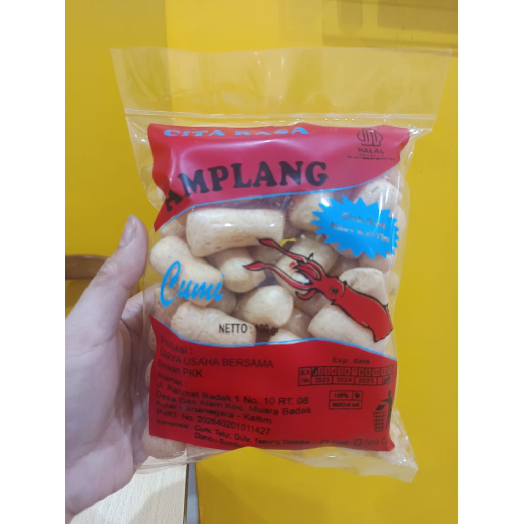 

Amplang Cita Rasa - Cumi Cumi