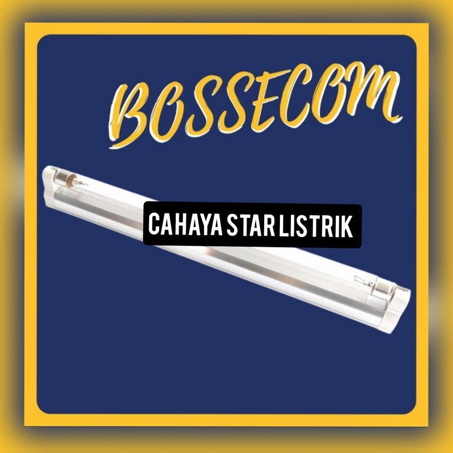 LAMPU TL NEON BOSSECOM T5 LED TUBE 8W/14W/21W/28W KAP+LAMPU / 1 SET