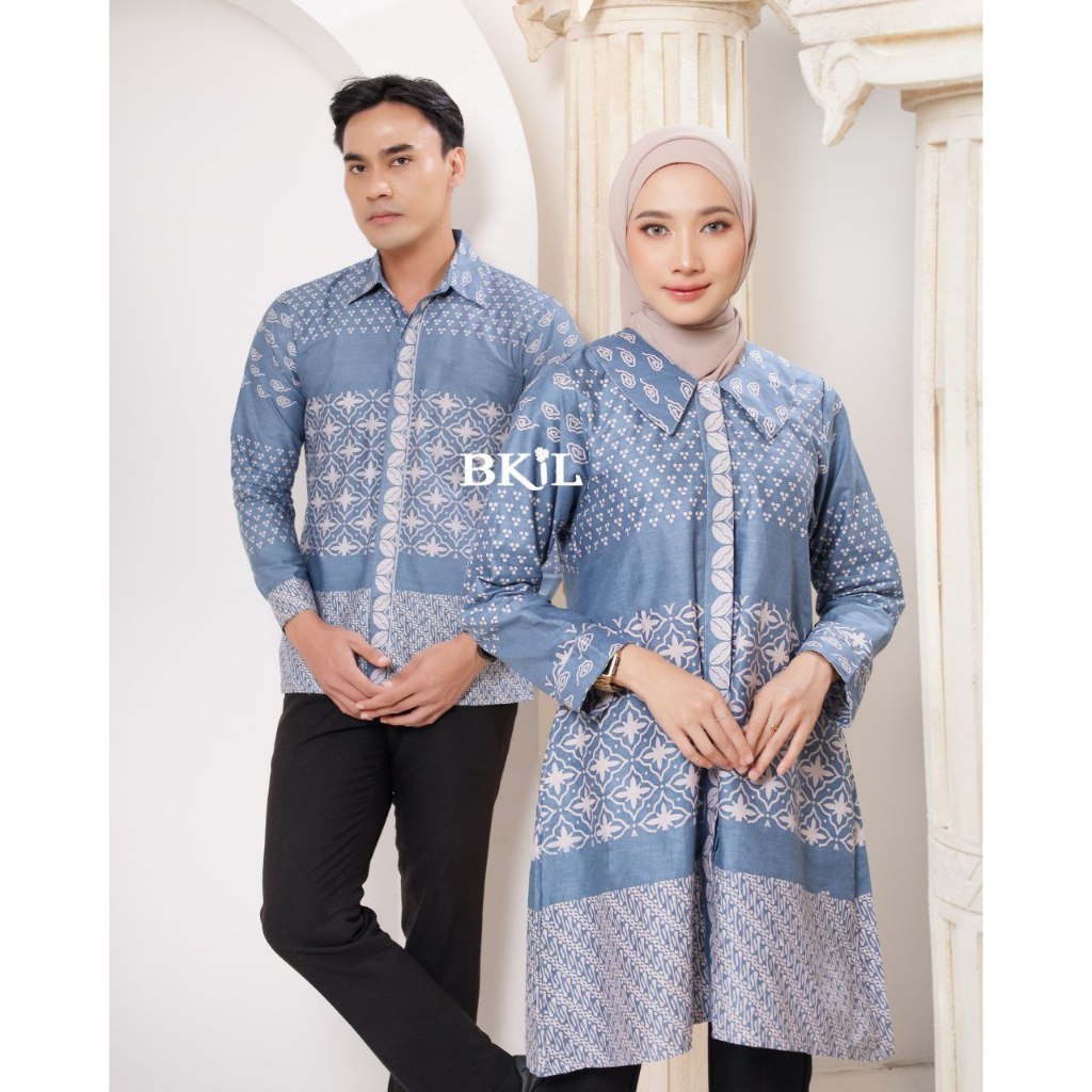Tunik Batik Couple Batik Wanita Modern Tunik Fortuna