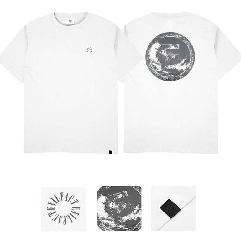 EVIL ARMY T-SHIRT - TS GIGANTO F25 WHITE