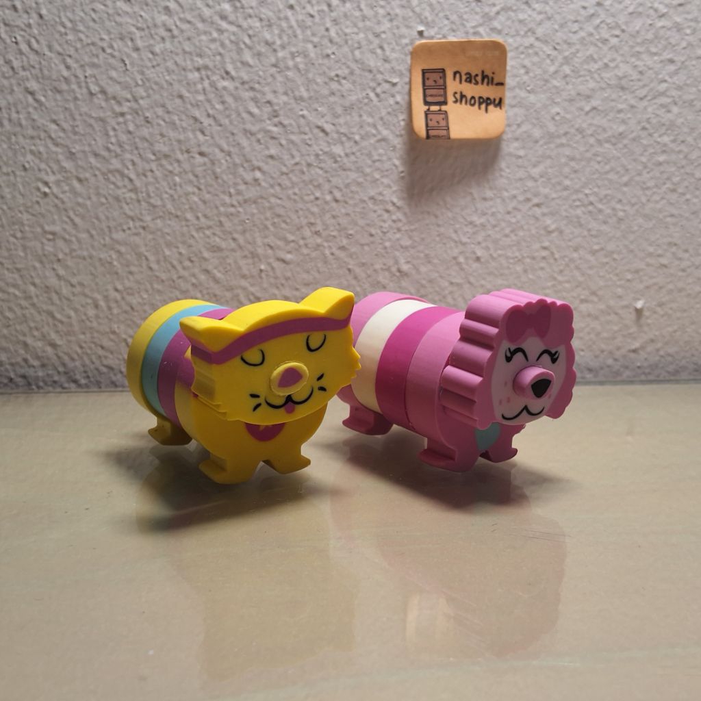 

Smiggle Rubber Eraser Penghapus Karet Anak Bentuk Hewan Kucing Anjing