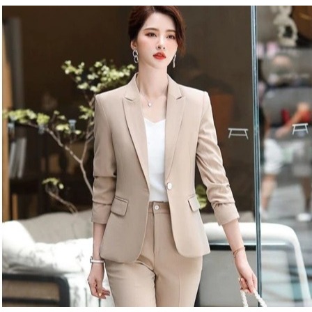 Jas Wanita Coklat Susu