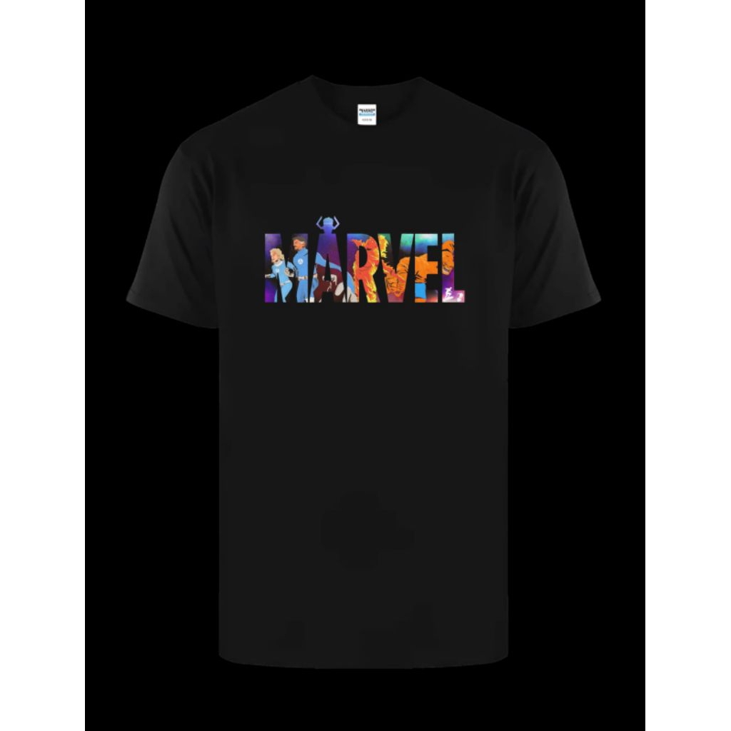 KAOS TSHIRT MARVEL FANMADE FANTASTIC 4