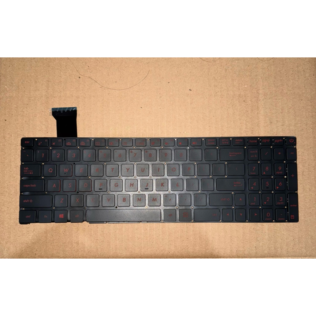 Keyboard Asus Rog GL552 GL552JX GL552VW GL552VX Hitam Backlight