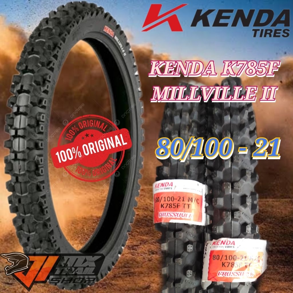 Ban Trail Kenda K785F 80/100-21 Ban Luar Kenda Ban Cross