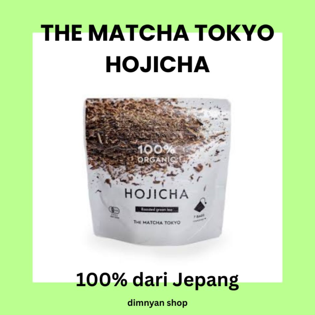 

Hojicha The Matcha Tokyo – Teh Hijau Panggang Aroma Khas