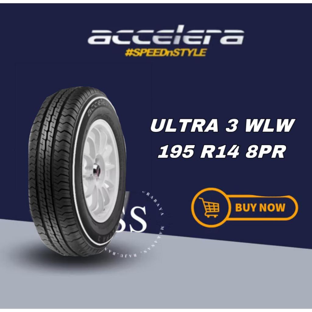 Ban Accelera 195R14 8PR 195/14 195 14 R14 8PR ULTRA3 ULTRA 3 WLW