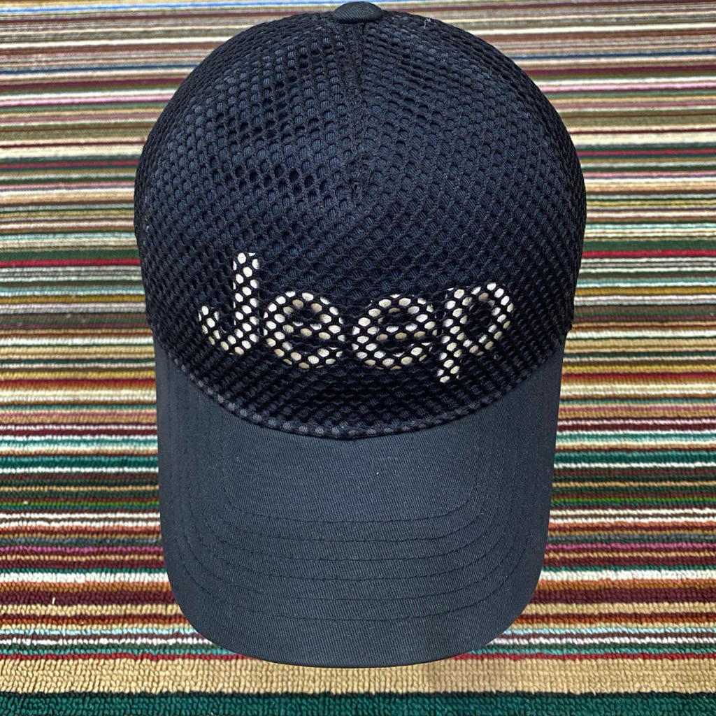 Topi Jeep / Jeep cap Double Puring jaring / Topi Preloved / Topi Second Original / Topi Mobil racing