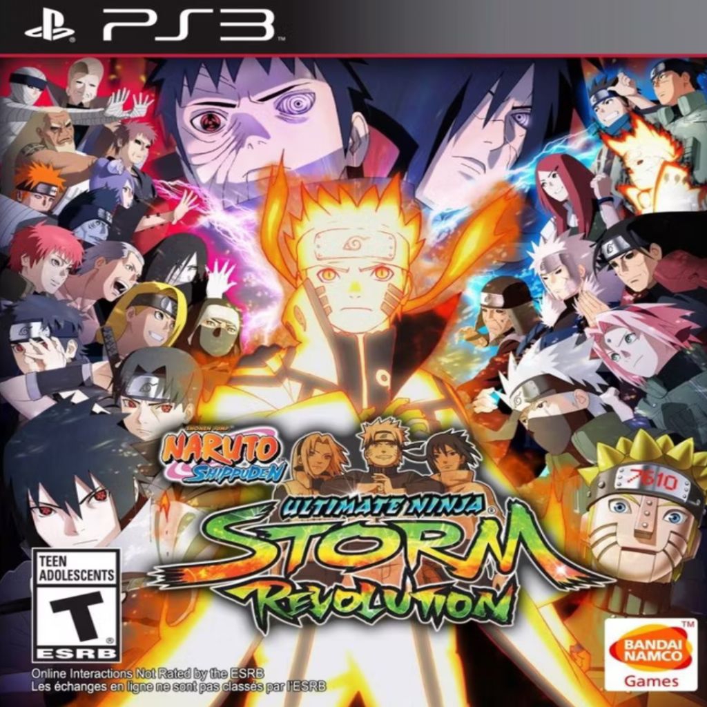 DVD game ps3 hen/cfw Naruto shippuden ultimate ninja storm revolution