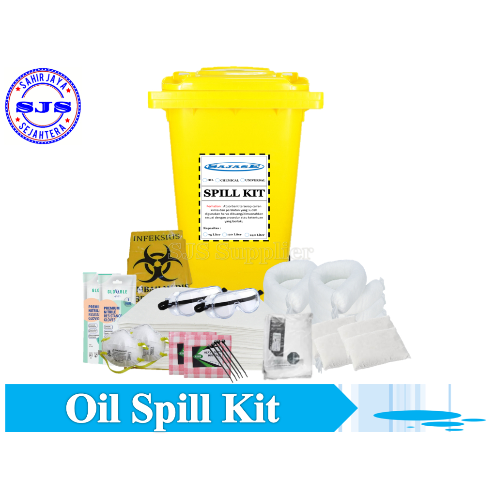 Oil Spill Kit 120 Liter OIL SPILL RESPONSE KIT 120 Liter