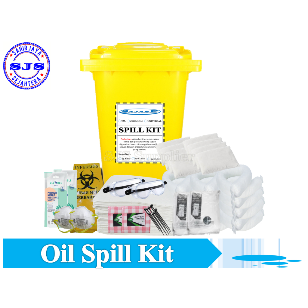 OIL SPILL RESPONSE KIT 240 Liter Oil Spill Kit 240 Liter