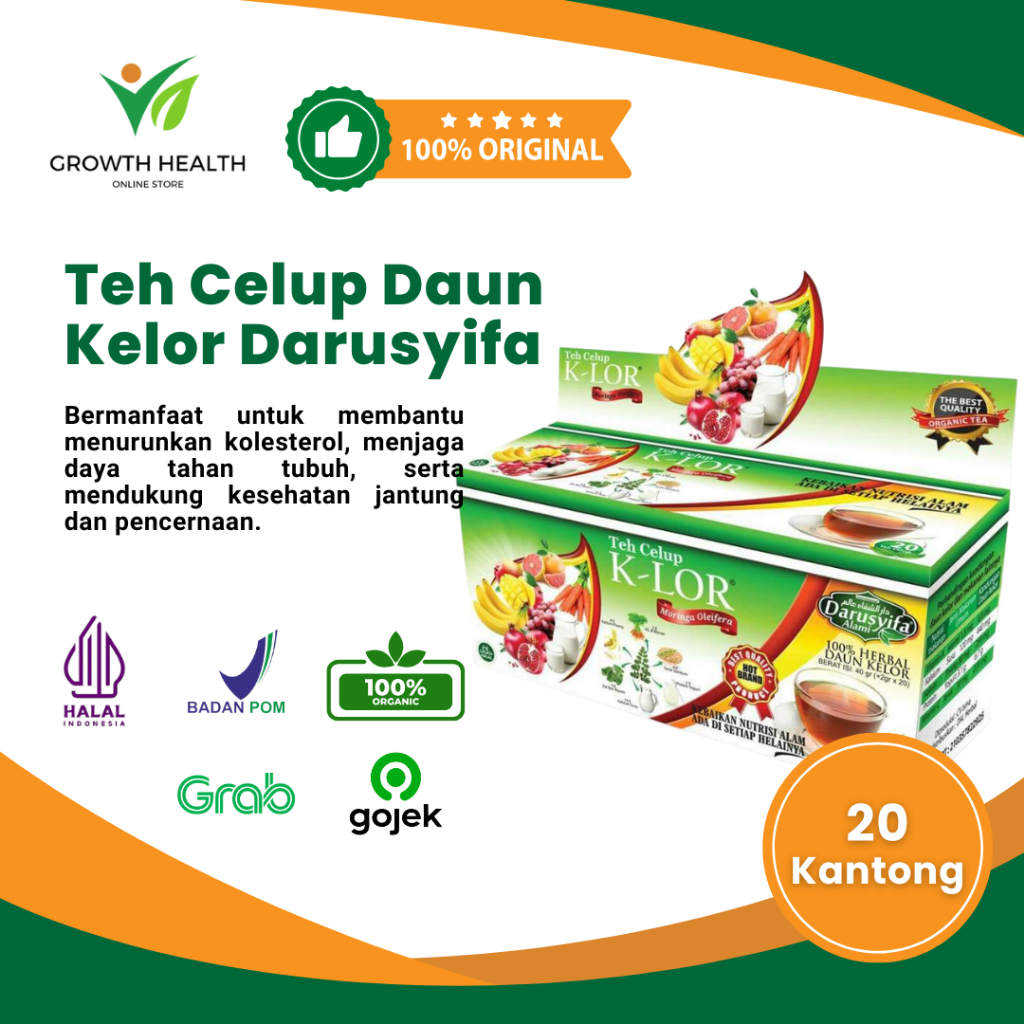 

Teh Celup Daun Kelor Darusyifa Original