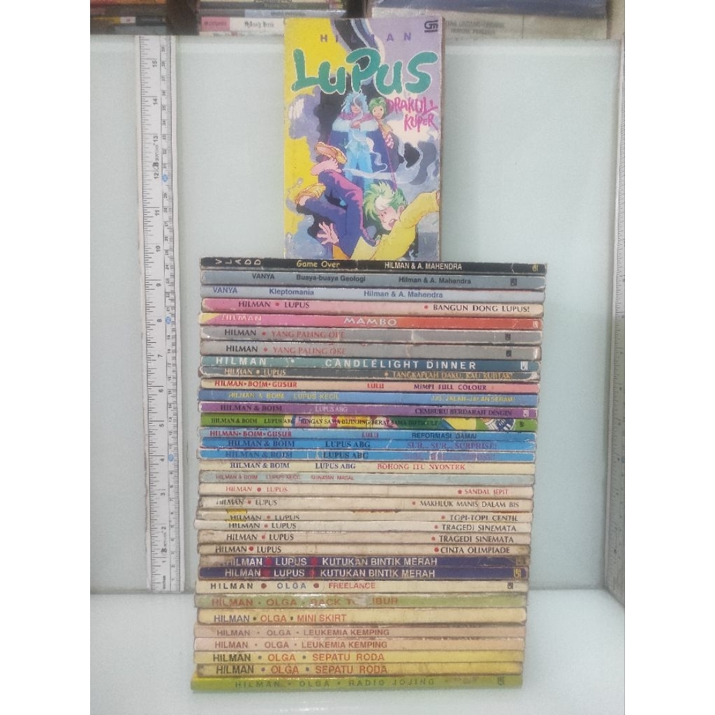 KOLEKSI NOVEL HILMAN, OLGA, LUPUS, BOIM