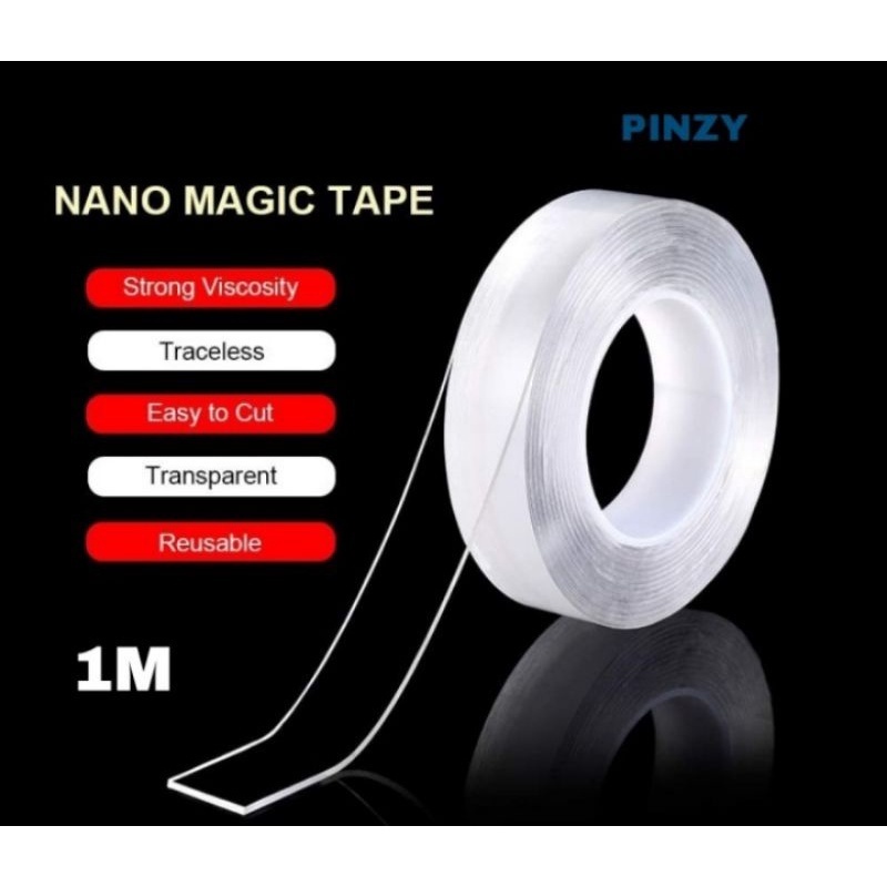 

Magic Tape 1M Double Tape Selotip Isolasi Dua Sisi