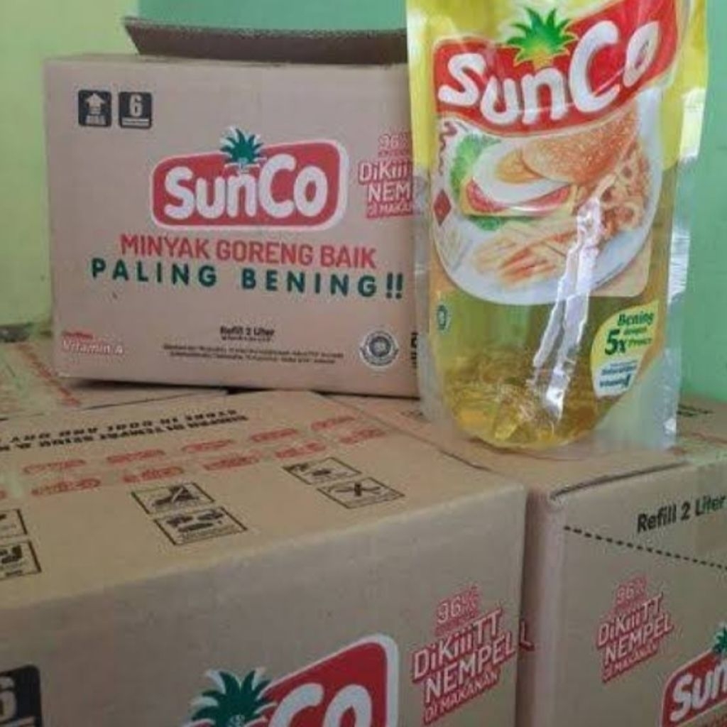 

PROMO MURAH MINYAK GORENG SUNCO KEMASAN 2LITER