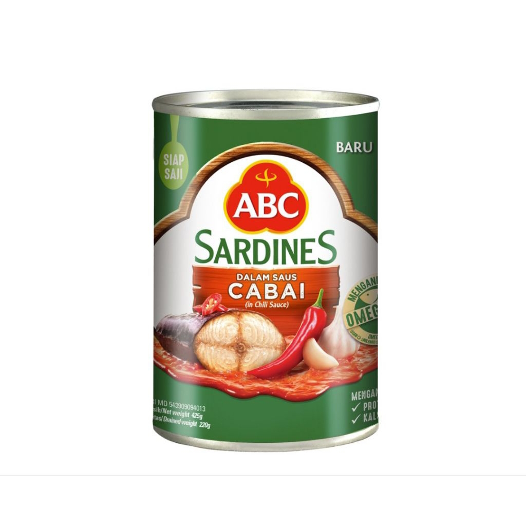 

ABC Sarden Saus Cabai 425 gr