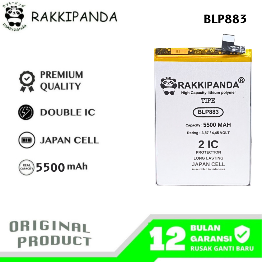 RakkiPanda - BLP883 Realme 8s 5G / Realme 9 4G / Realme Q3s Batre Batrai Baterai