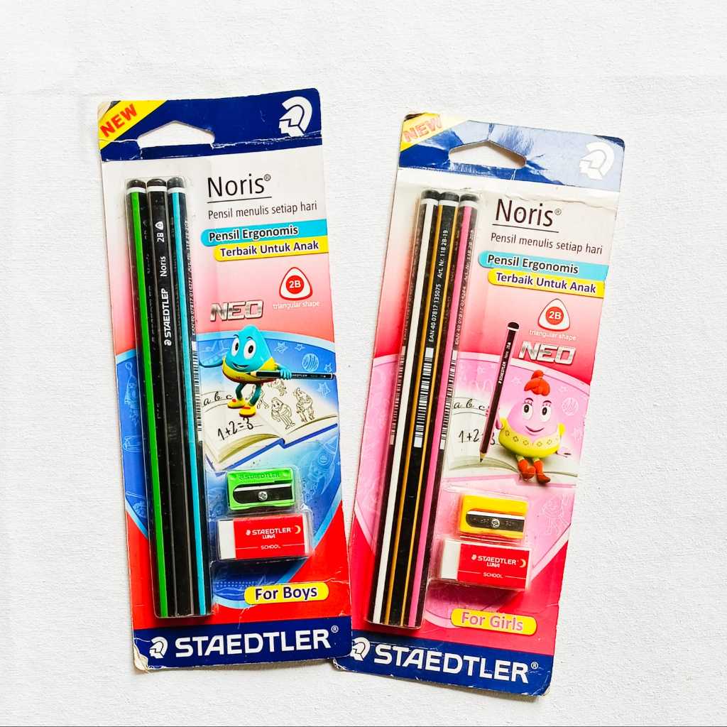

Pensil 2B Ergonomis Set Noris Staedtler