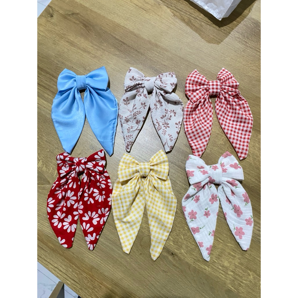 Jepitan pita panjang jepitan pita Korea jepitan pita motif jepitan pita panjang