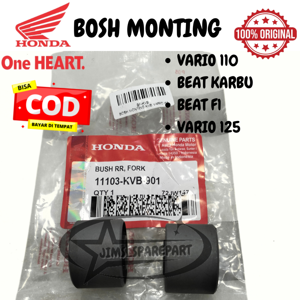 BOSH MONTING FORK ARM SASIS KVB VARIO 110 125 BEAT KARBU FI KUALITAS ASLI AHM ORI HGP ORISINIL BOS S