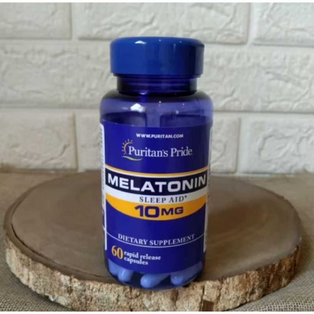 MELATONIN Asli Melatonin 10mg Puritan's Pride Melatonin Sleep Aid Melatonin Obat Susah Tidur