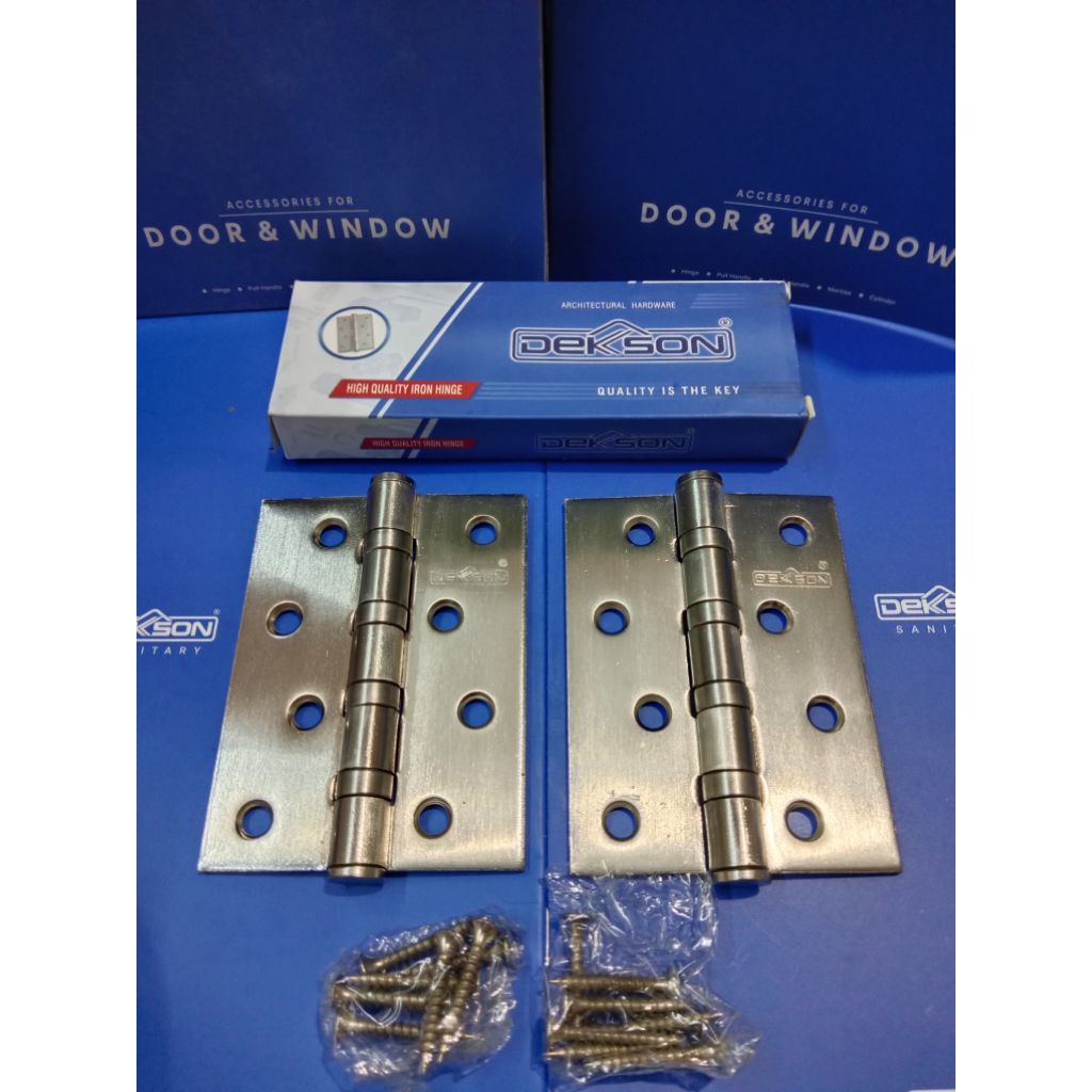 Dekson Engsel Kupu-kupu Stainless Steel Sus 316 NRP ESS 316 4" X 3" X 3 MM